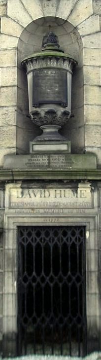 David Hume Monument (detail), Calton Hill, Edinburgh